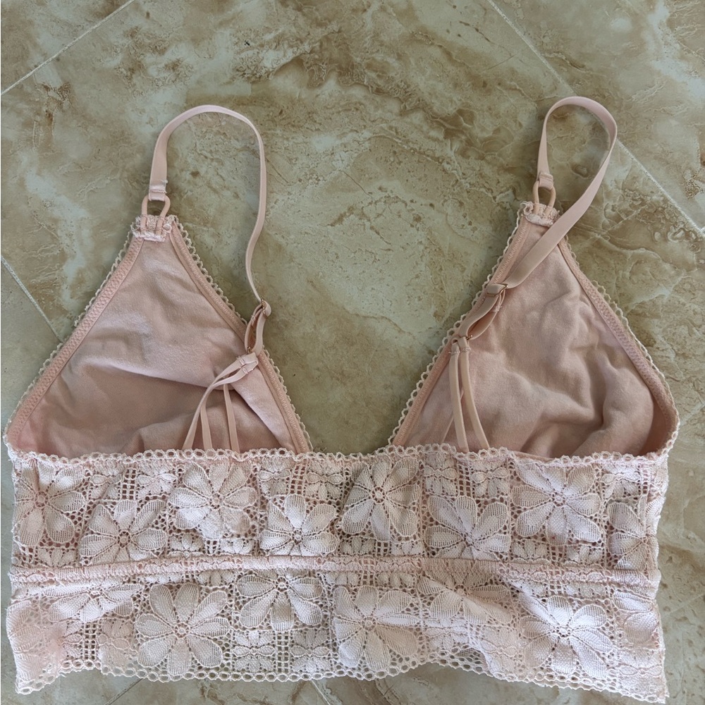 Aerie lace bralette medium pink - Picture 2 of 5